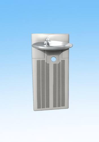 1001.8 Wall Recessed Drinking Water Fountain